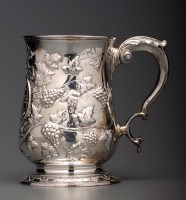 Lot 709 - A George III tankard, by Francis Crump, London...