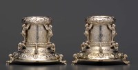 Lot 710 - A pair of Victorian table salts, by Henry...