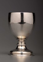 Lot 712 - A George III goblet, by Charles Aldridge and...