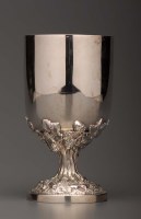 Lot 714 - A Victorian goblet, by Hunt & Roskell, London...