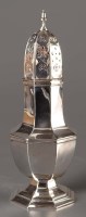 Lot 730 - An Edwardian sugar caster, by Martin Hall & Co,...