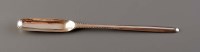 Lot 751 - A George III marrow scoop, by Hester Bateman,...