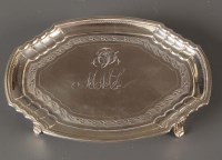 Lot 755 - A George III teapot stand, by Peter, Anne and...