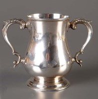 Lot 763 - A Victorian loving cup, by FJL (over struck...