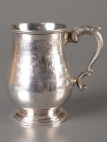 Lot 764 - A Victorian tankard, by J.W. & Co, Edinburgh...