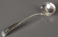 Lot 765 - A George III ladle, by Christian Ker Reid,...