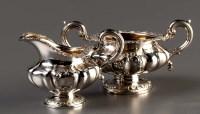 Lot 768 - A William IV two-handled sugar bowl, by...