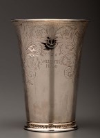 Lot 782 - A Dutch silver beaker, probably Amsterdam, of...