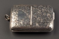 Lot 788 - A George V combination case, by Samuel M Levi,...