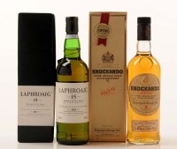 Lot 1076 - A bottle of Laphroaig single malt, 15 years...