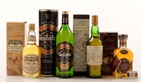 Lot 1084 - Four bottles of single malt whisky, to include:...