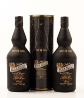 Lot 1094 - Two bottles of Black Bottle blended scotch...