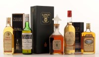 Lot 1099 - Five bottles of blended malt whisky, to...