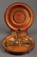 Lot 1108 - A late 19th Century lacquered brass 360 degree...