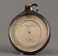 Lot 1113 - A compensating surveying aneroid barometer...