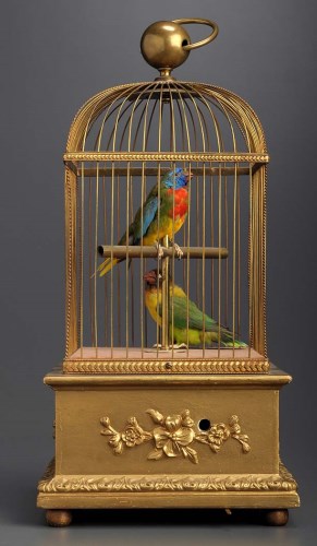 Lot 1178 - A late 19th Century musical automaton bird...