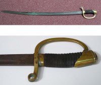 Lot 1214 - A 19th Century Russian cavalry trooper's sword,...