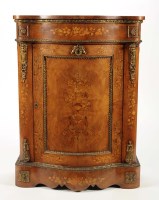 Lot 1339 - A 19th Century French style walnut pier...