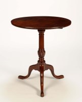 Lot 1353 - A late 18th Century mahogany tip-up-top...