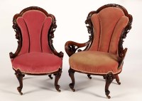 Lot 1371 - A pair of Victorian lady's and gentleman's...