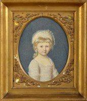 Lot 55 - C*** Willis (18th Century) A PORTRAIT OF LADY...