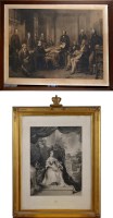 Lot 183 - † An engraving after George Swandale - ''Queen...