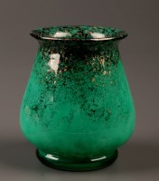 Lot 226 - A Monart vase, of ''RA'' shape of mottled...