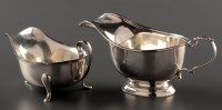 Lot 739 - An Edward VIII sauce boat, by Harrods Ltd....