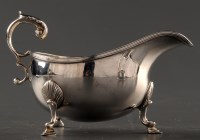 Lot 767 - An Edward VIII gravy boat, by Asprey & Co.,...