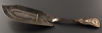 Lot 815 - A George IV fish slice, by William Chawner II,...