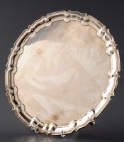 Lot 819 - A George V salver, by W. Hutton & Sons,...