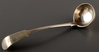 Lot 851 - A George IV toddy ladle, by John Hinchsliffe,...