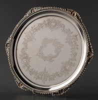 Lot 897 - An Edwardian salver, by Atkin Bros., Sheffield...