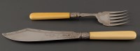 Lot 903 - A pair of Victorian fish servers, by Allen &...