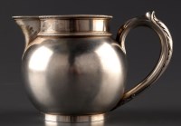 Lot 966 - A Russian silver cream jug, by Grachev Bros.,...