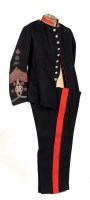 Lot 1126 - A late 19th Century military uniform for the...