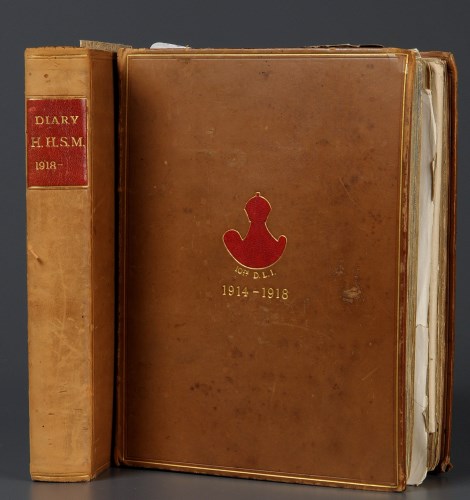 Lot 1142 - † The First World War diaries of Brigadier H.H....