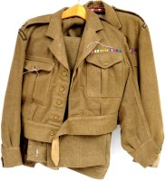 Lot 1153 - † Two Durham Light Infantry Officer's WWII...