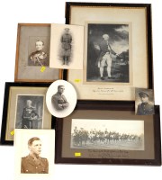 Lot 1170 - † A quantity of military photographs and...