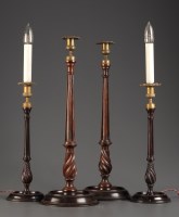 Lot 1222 - † Two pairs of matching late 19th Century...