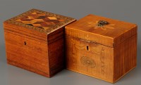 Lot 1243 - A small 19th Century square-shaped rosewood...