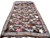 Lot 1270 - A mid 20th Century karabagh kilim decorated...