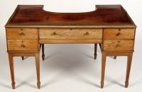 Lot 1386 - † A 19th Century mahogany dressing table with...