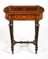 Lot 1422 - A late 19th Century rectangular French...