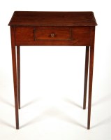 Lot 1470 - An early 19th Century rectangular mahogany...