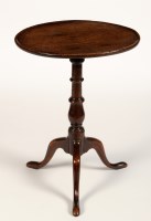 Lot 1480 - A late Georgian circular oak occasional table,...