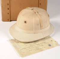 Lot 1543 - A mid-20th Century polo helmet, by Herbert...