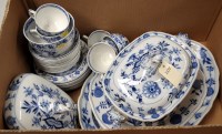 Lot 1564 - A Cauldon ware part dinner service, in the...