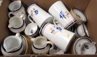 Lot 1590 - A part dinner and coffee service, decorated...