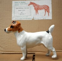 Lot 1594 - A Beswick Jack Russell Terrier, 5in. high,...